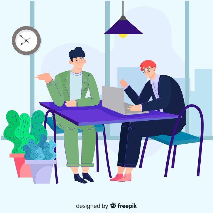 office-workers-sitting-desks-chatting-one-another_52683-22073
